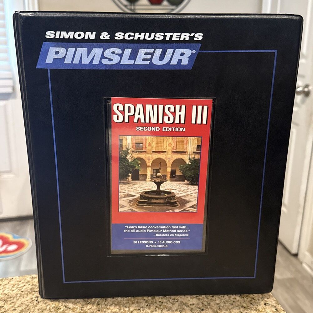 Pimsleur Spanish II Audio 16 CD Set Learn to Speak & Understand Spanish PERFECT